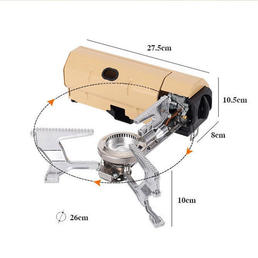Folding Card Stove Outdoor Camping