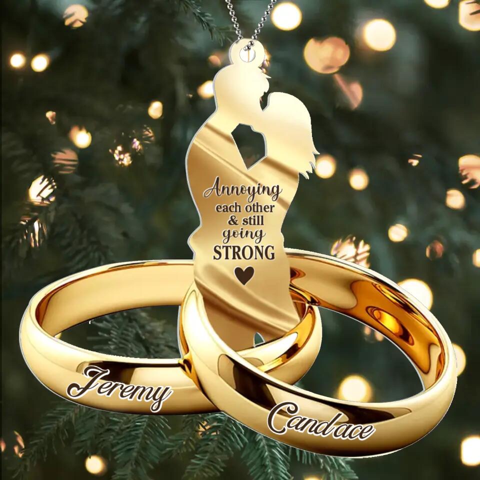 Personalized Couple Acrylic Ornamen