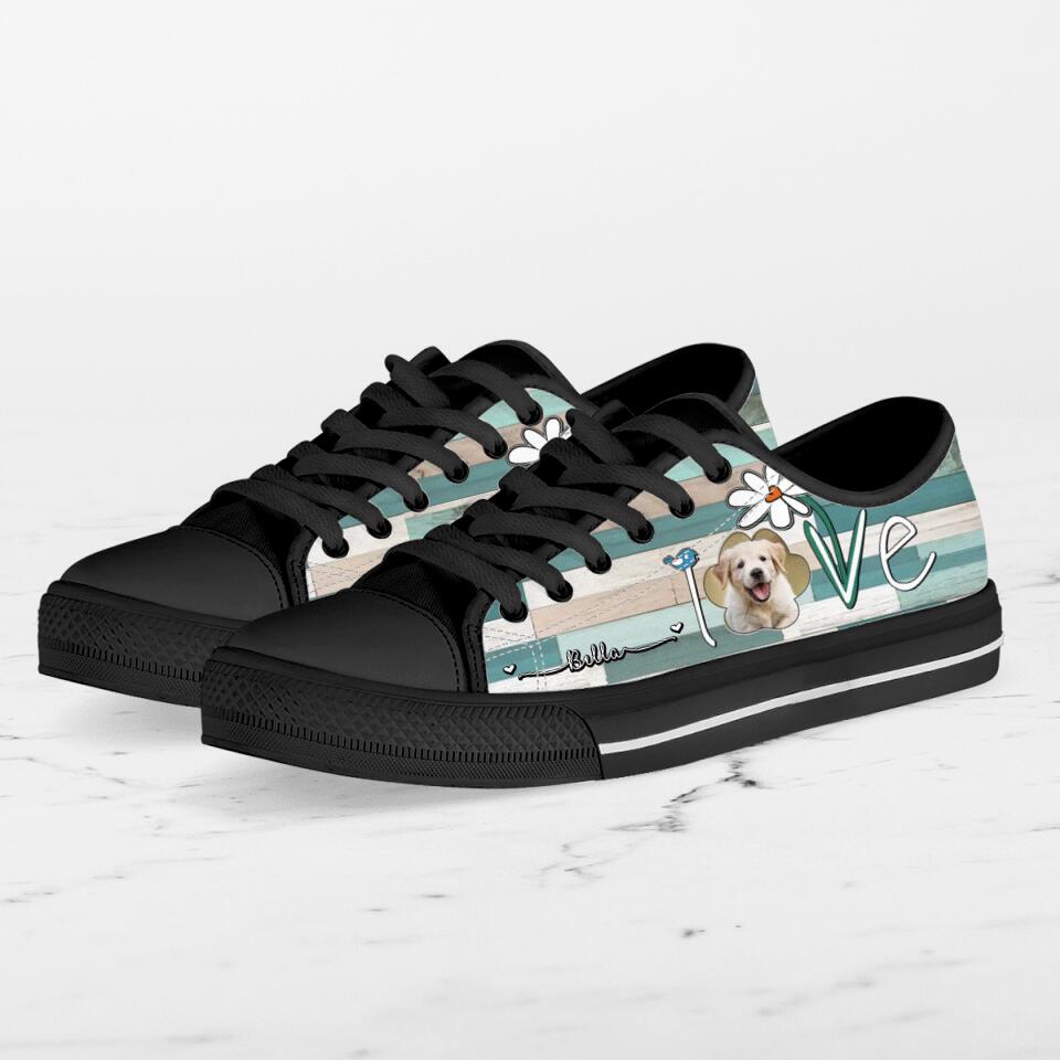 Personalized Dog Photo Sneakers