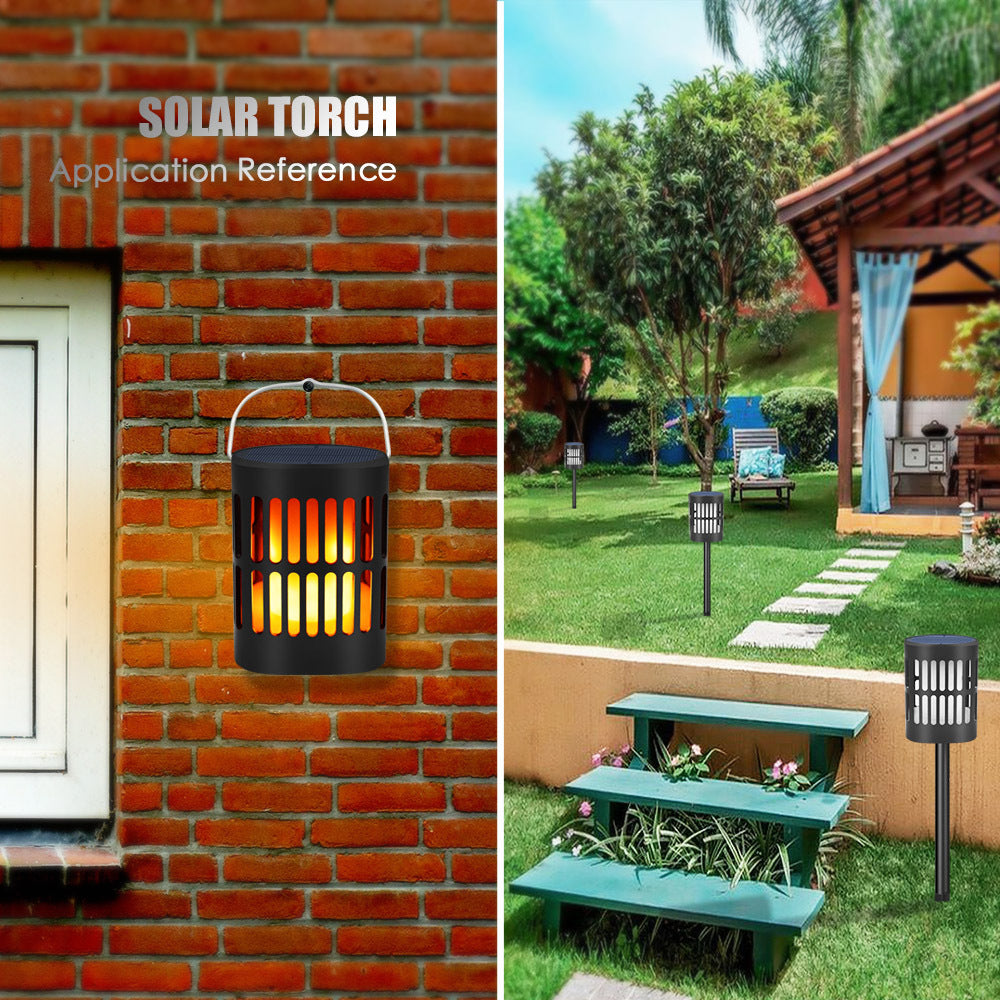 Solar LED Flame Light Decoration