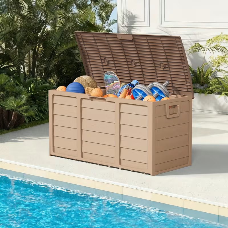Heavy-Duty Outdoor Deck Box – Waterproof Patio Storage Box