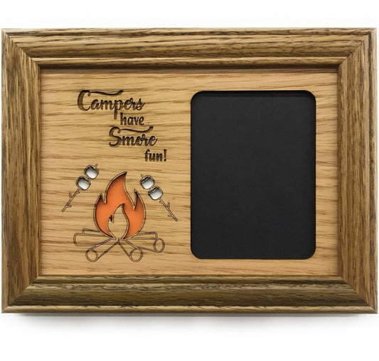 Campers Have Smore Fun Picture Frame