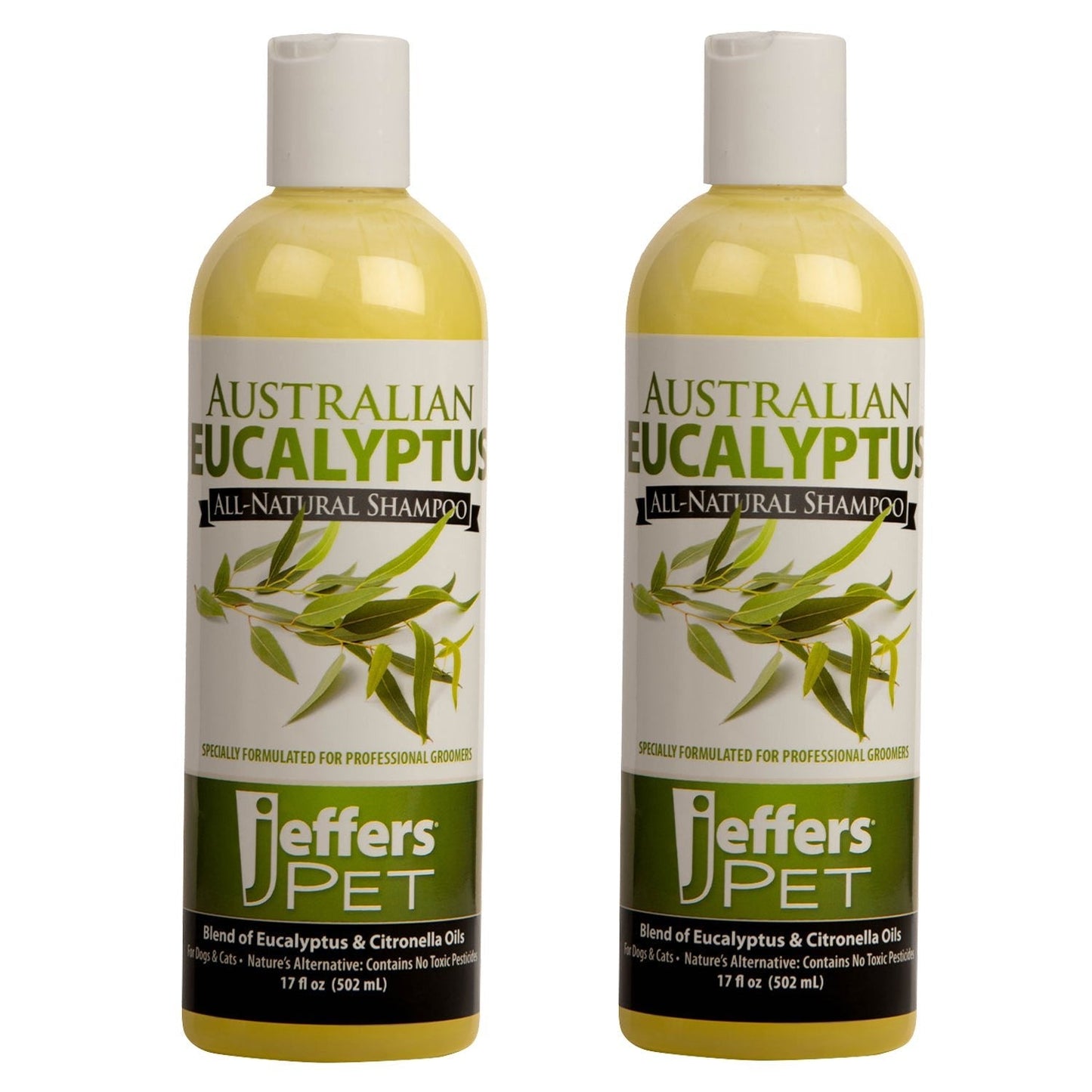 Eucalyptus All-Natural Dog Shampoo - Repelling Fleas, Ticks, Flies & Mosquitos