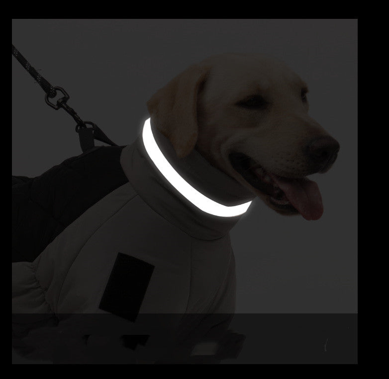 Dog Clothes Thickened With Reflective Warmth