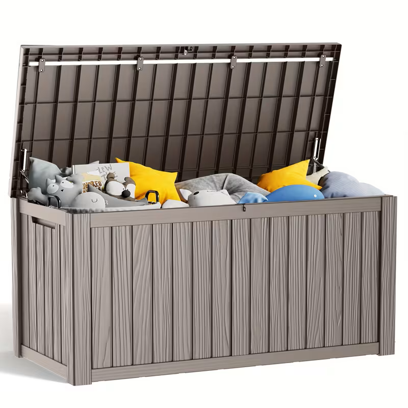 Heavy-Duty Outdoor Deck Box – Waterproof Patio Storage Box