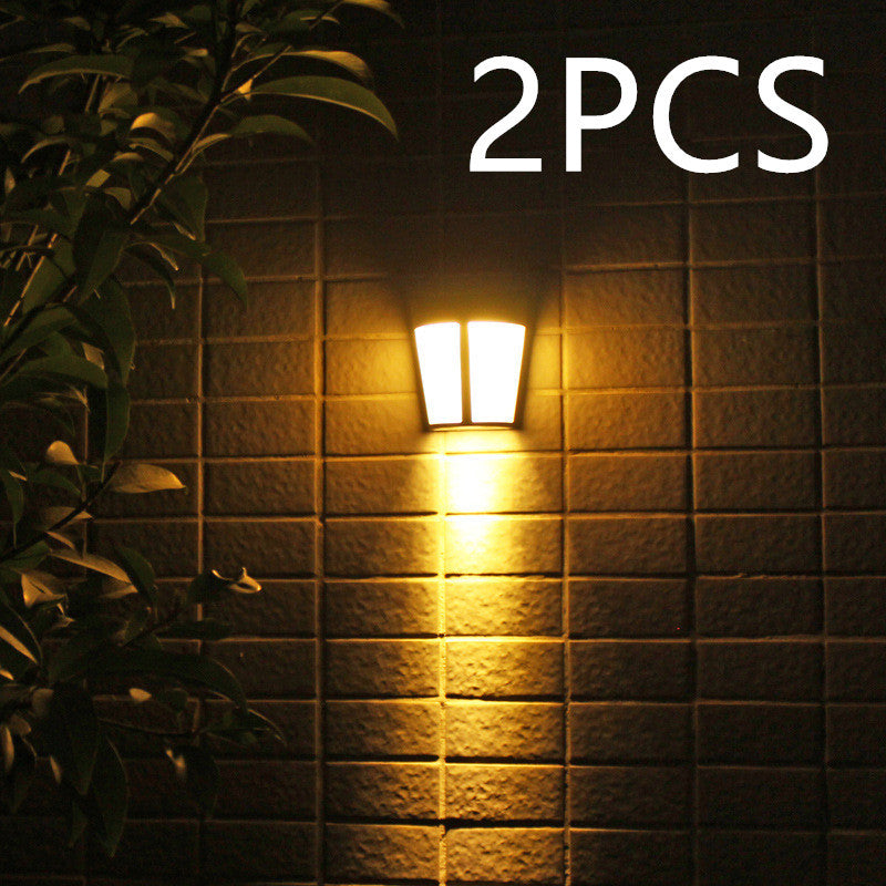 Solar Wall/Fence Light 6led Outdoor