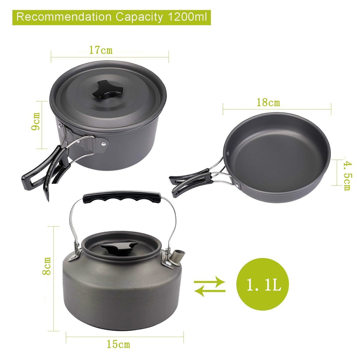 Ultimate Portable Camping Cookware Kit