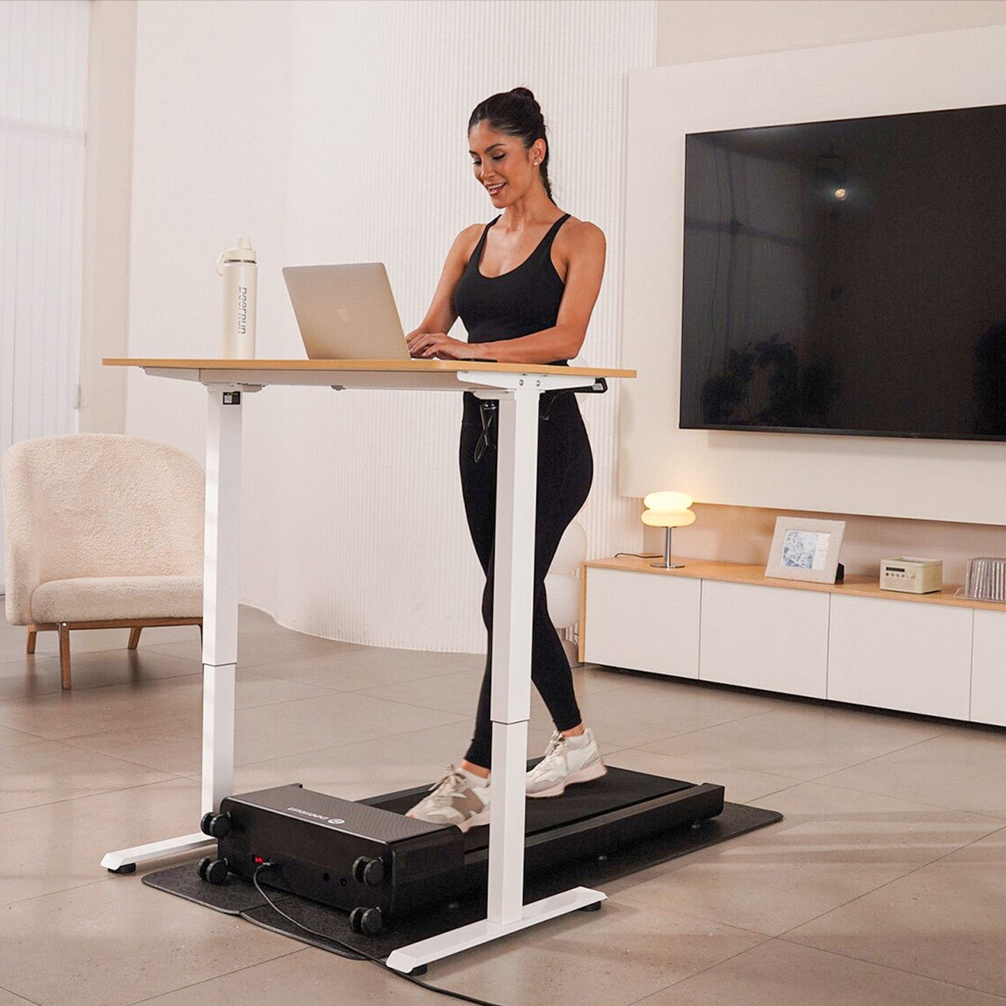 DeerRun Z20 Foldable Walking Pad Treadmill – Ultra Compact