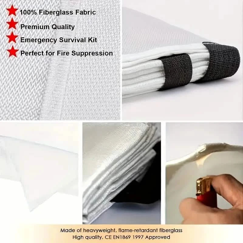 2-Pack: Premium Fire Blankets