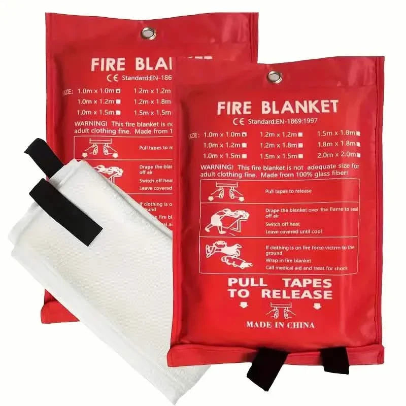 2-Pack: Premium Fire Blankets