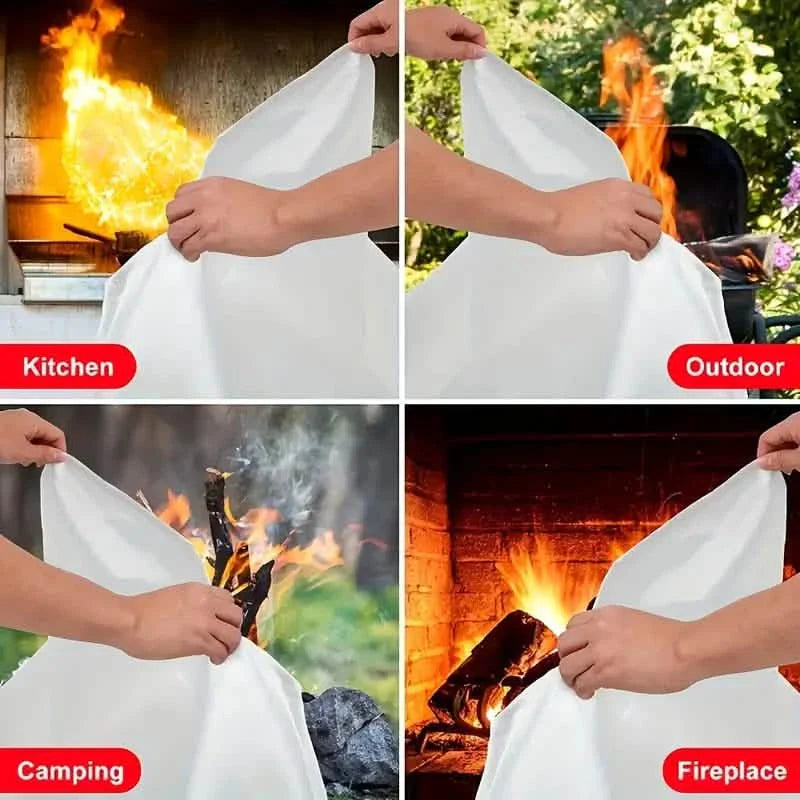 2-Pack: Premium Fire Blankets