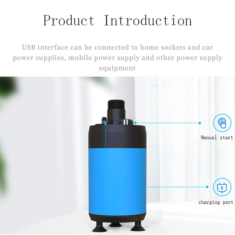 Handheld Portable Shower Battery/Rechargeable