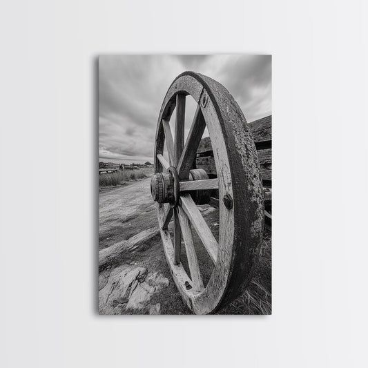 Rustic Wagon Wheel Wall Art