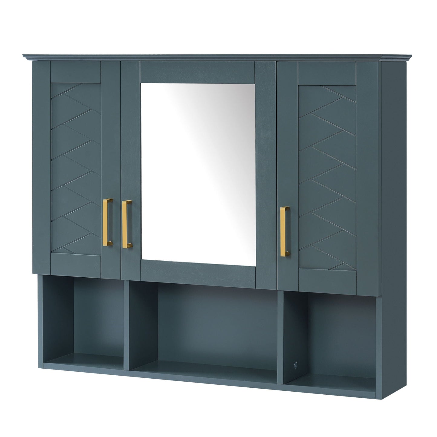 Modern Wall Mounted Medicine Cabinet With Mirror
