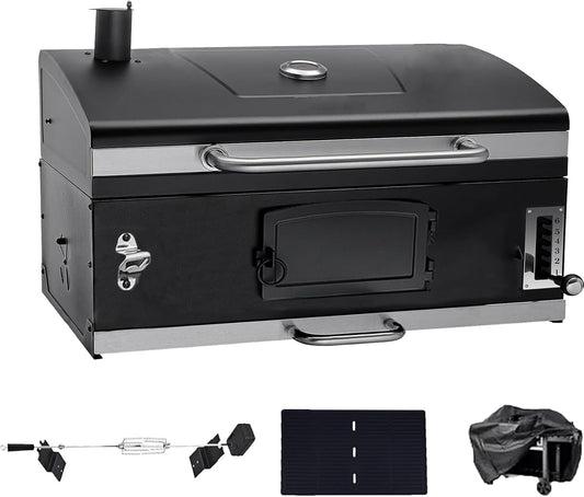 Built In Grill, 29-Inch Oversize Cooking Area (Charcoal barbecue grill kit)