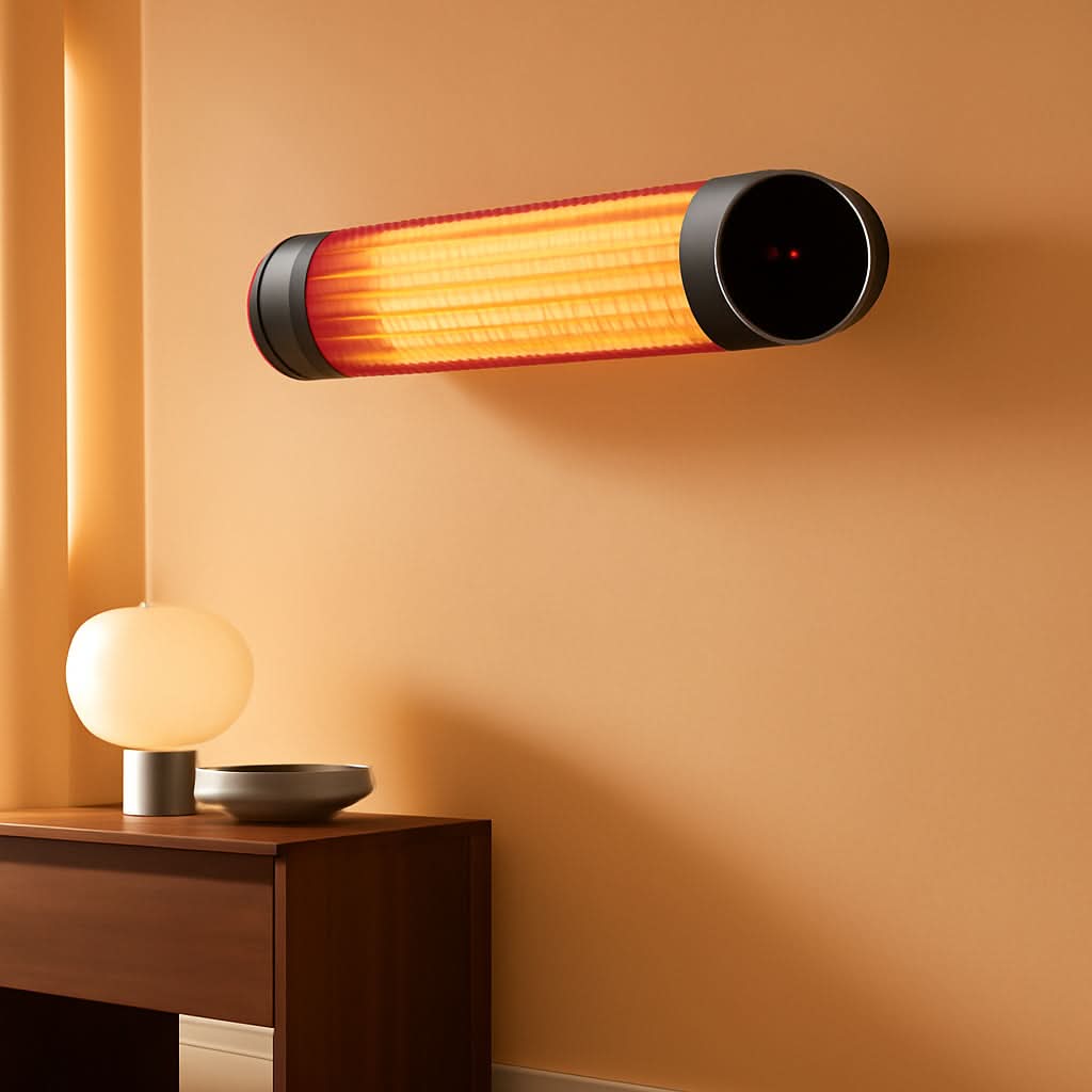 Infrared Patio Heater 1500W Indoor/Outdoor Remote Control