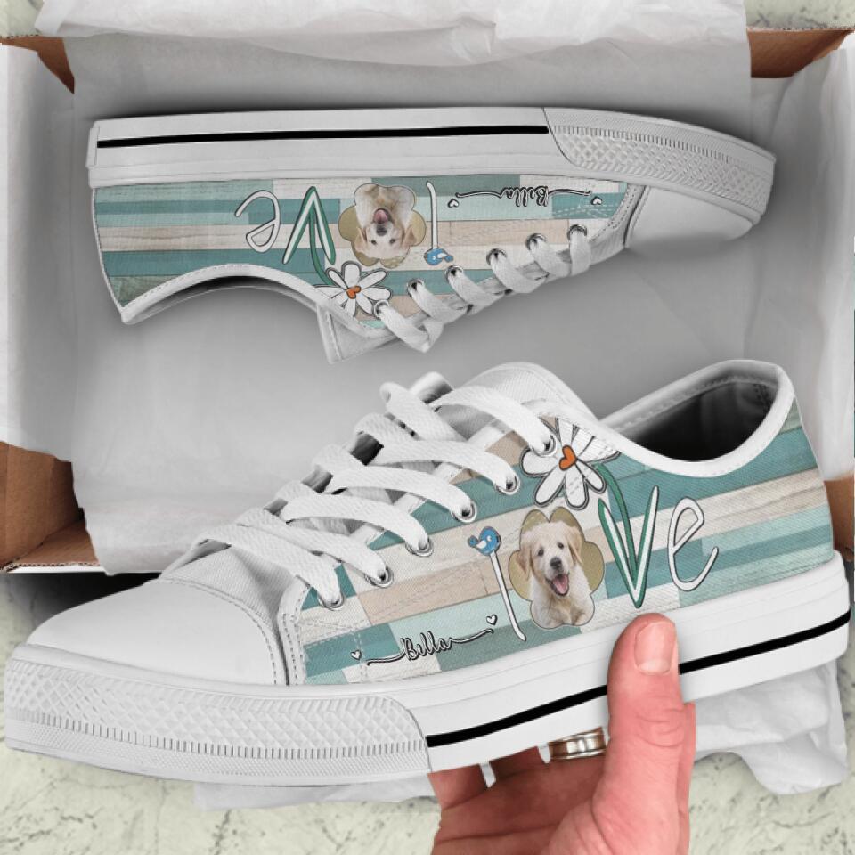 Personalized Dog Photo Sneakers