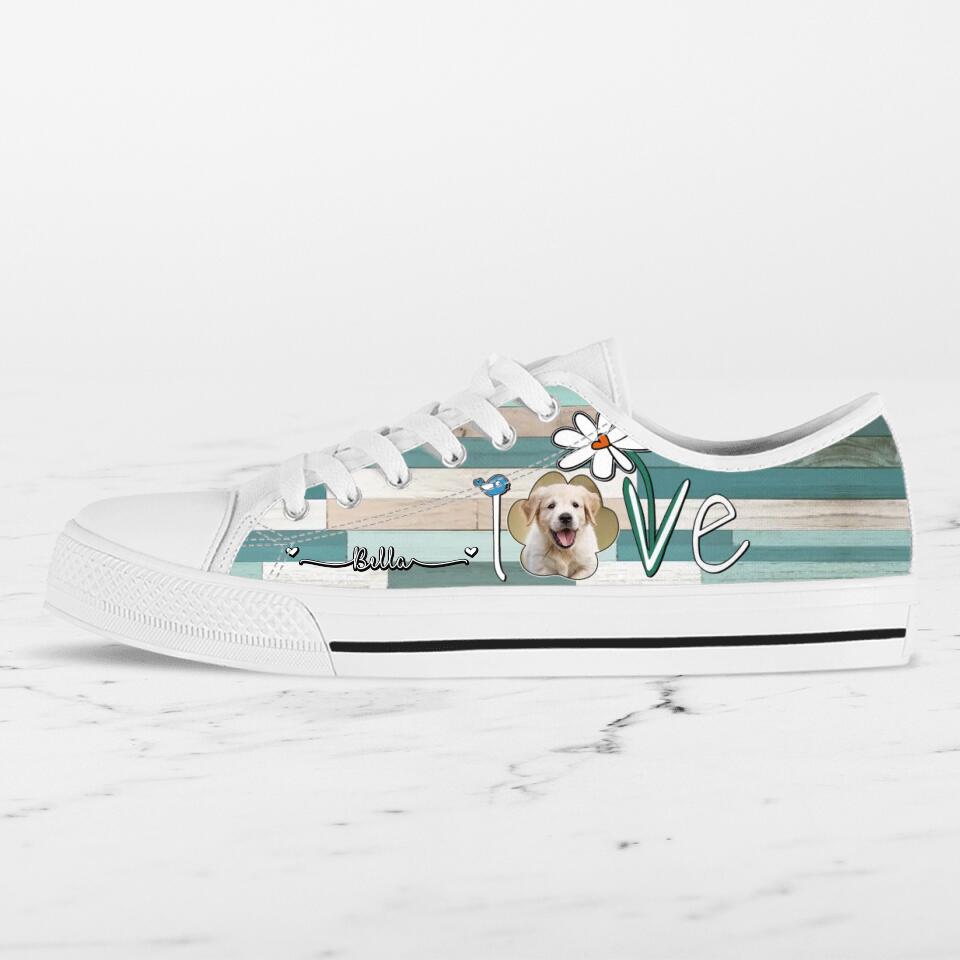 Personalized Dog Photo Sneakers