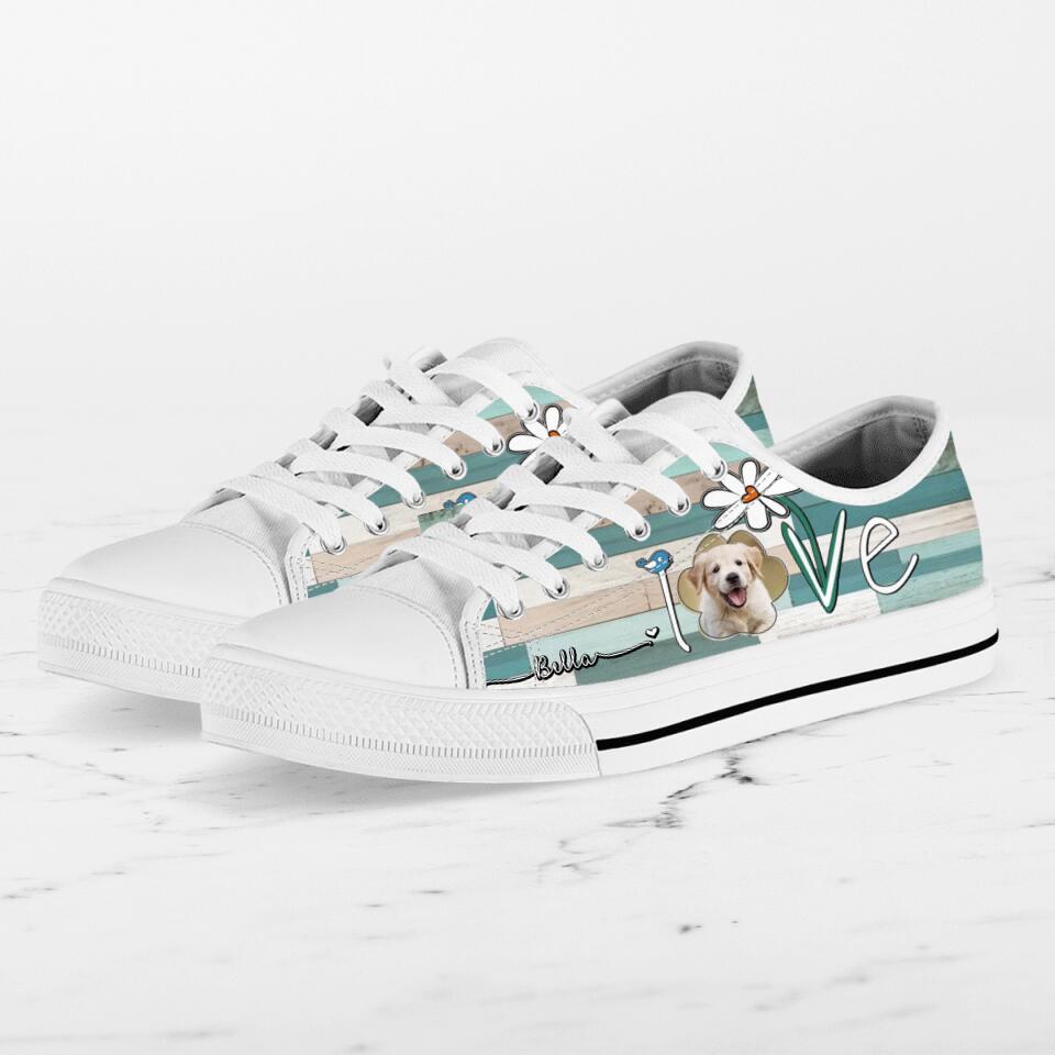 Personalized Dog Photo Sneakers