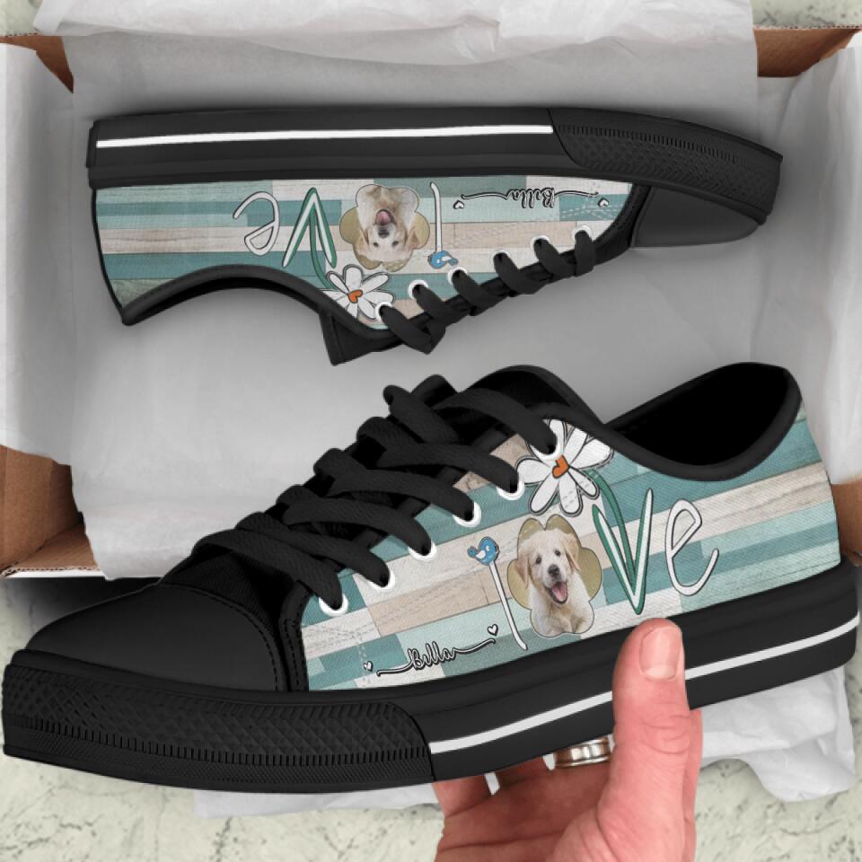 Personalized Dog Photo Sneakers