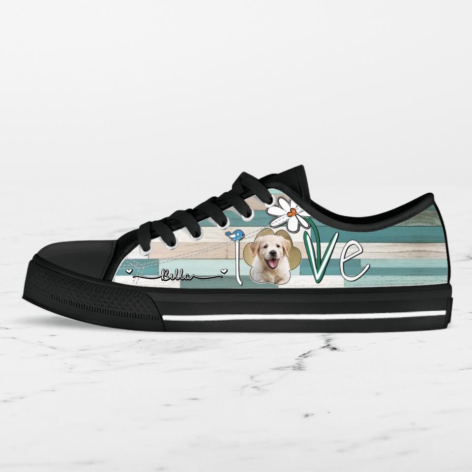 Personalized Dog Photo Sneakers