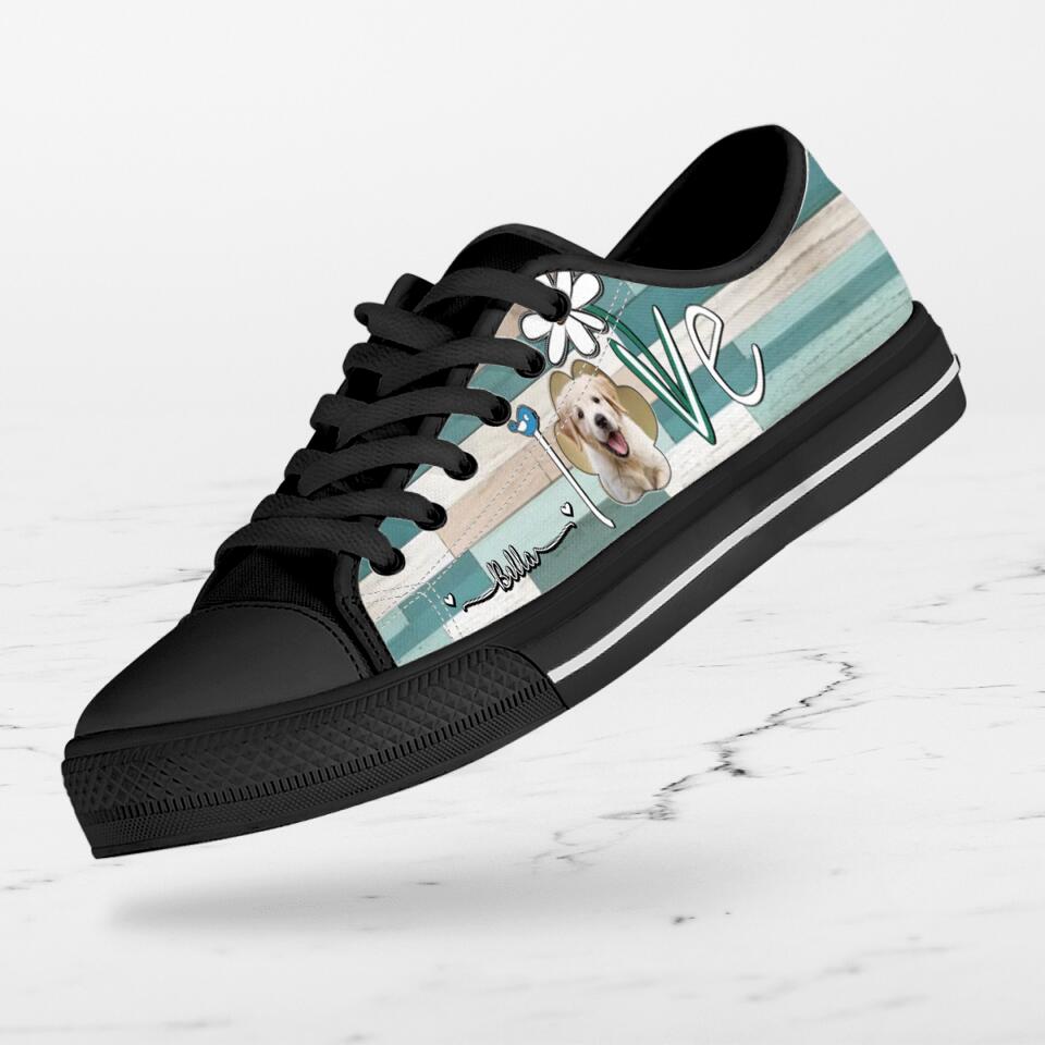 Personalized Dog Photo Sneakers