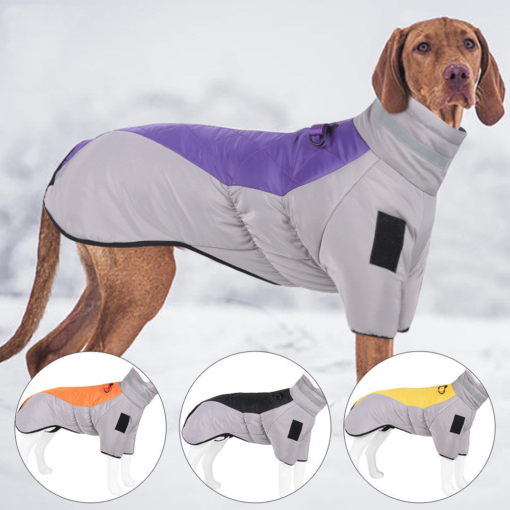 Dog Clothes Thickened With Reflective Warmth