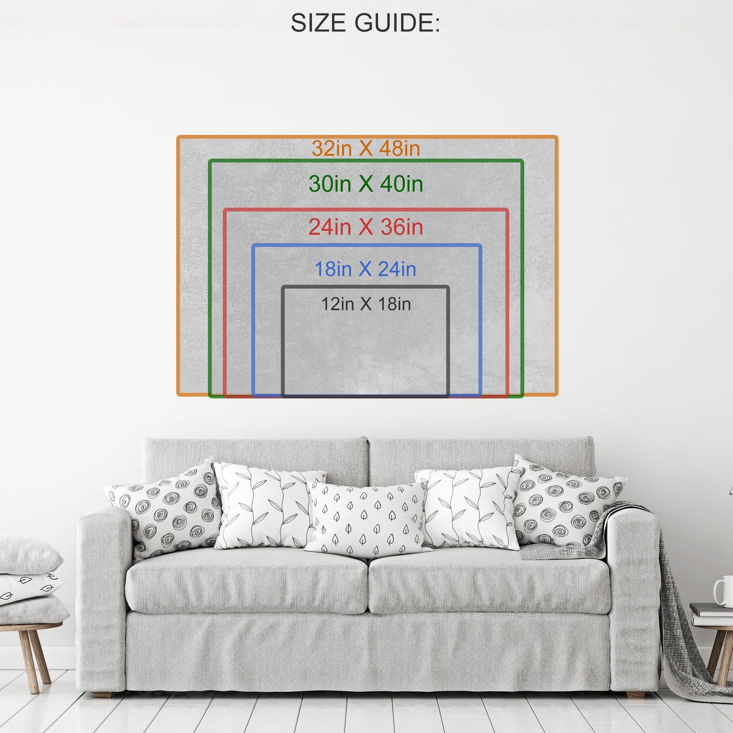 Bear & Cub Canvas Wall Art