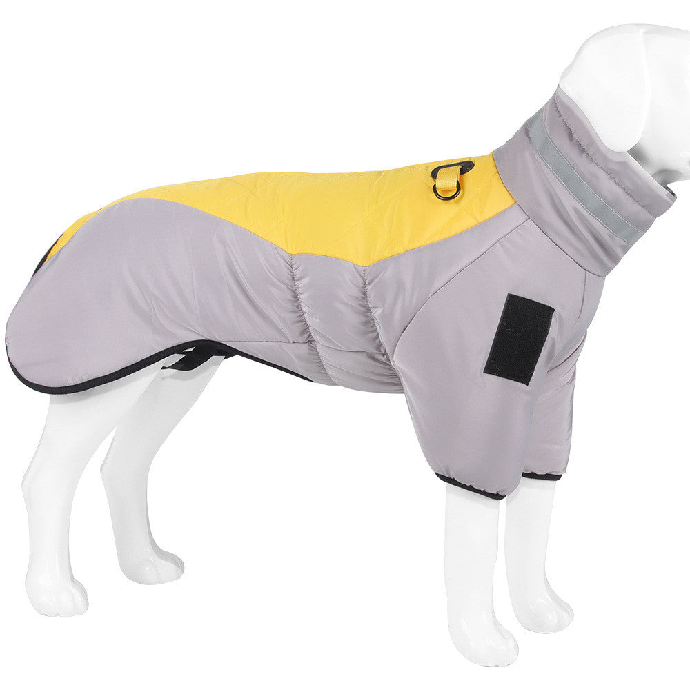 Dog Clothes Thickened With Reflective Warmth