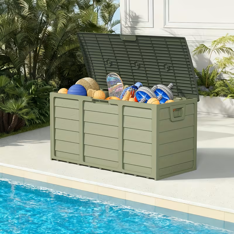 Heavy-Duty Outdoor Deck Box – Waterproof Patio Storage Box