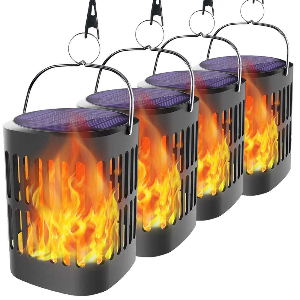 Solar LED Flame Light Decoration