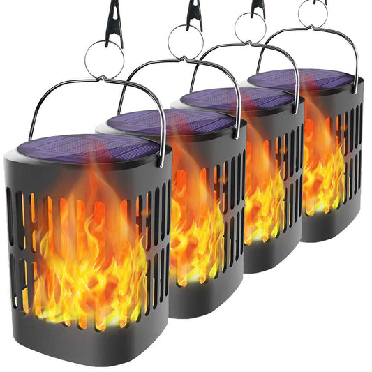 Solar LED Flame Light Decoration
