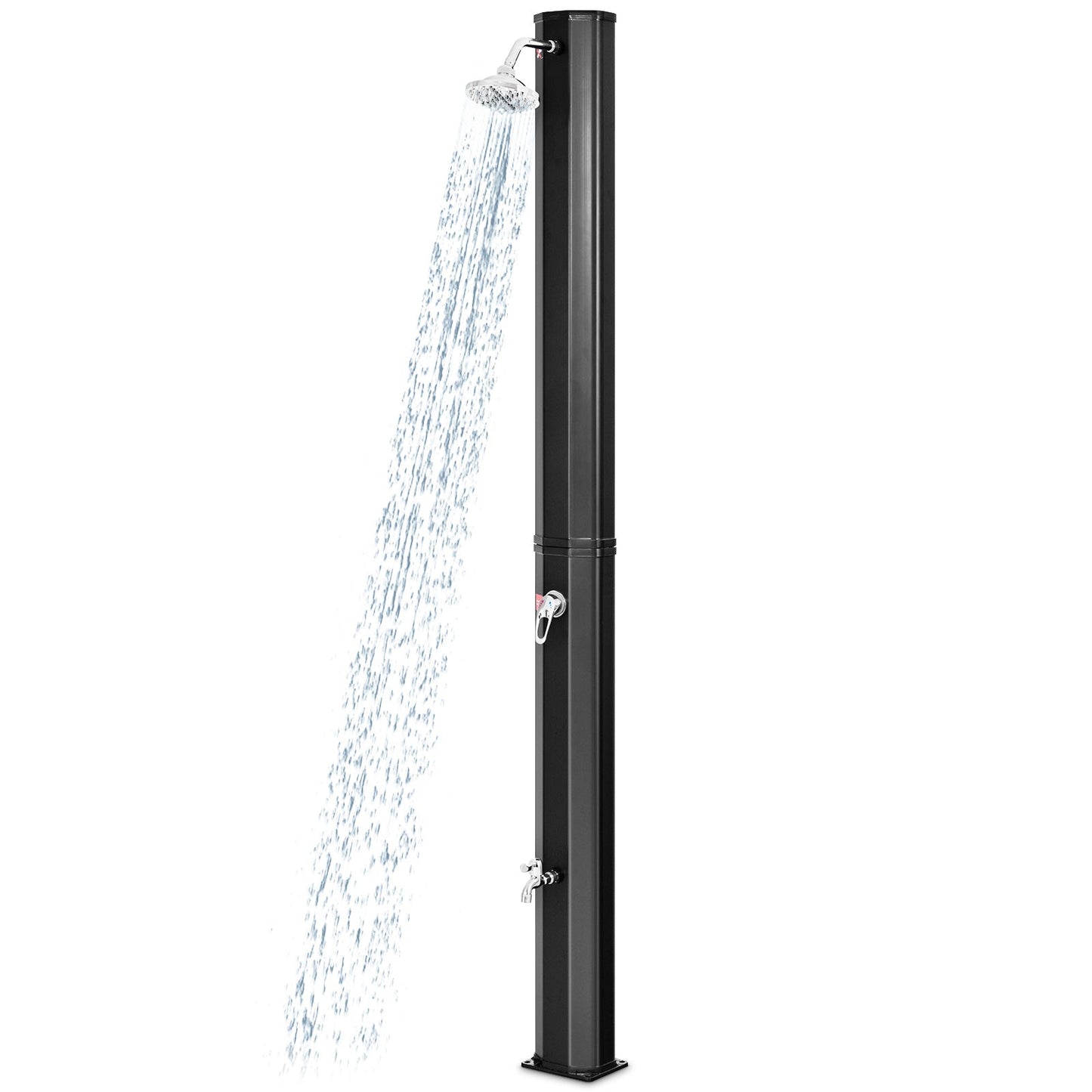 Adjustable Outdoor Solar Heating Shower Head