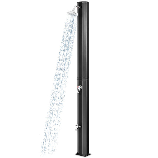 Adjustable Outdoor Solar Heating Shower Head