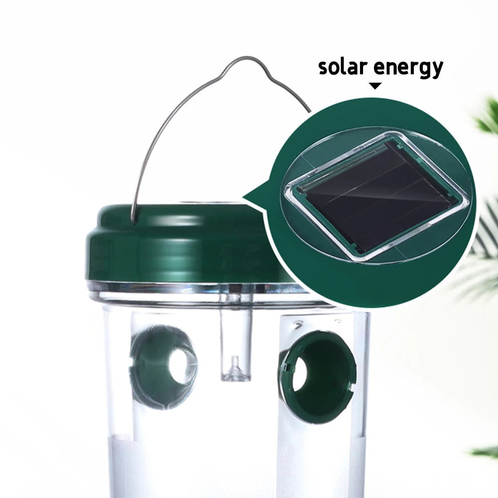 Solar Wasp Trap Waterproof Outdoor Hanging