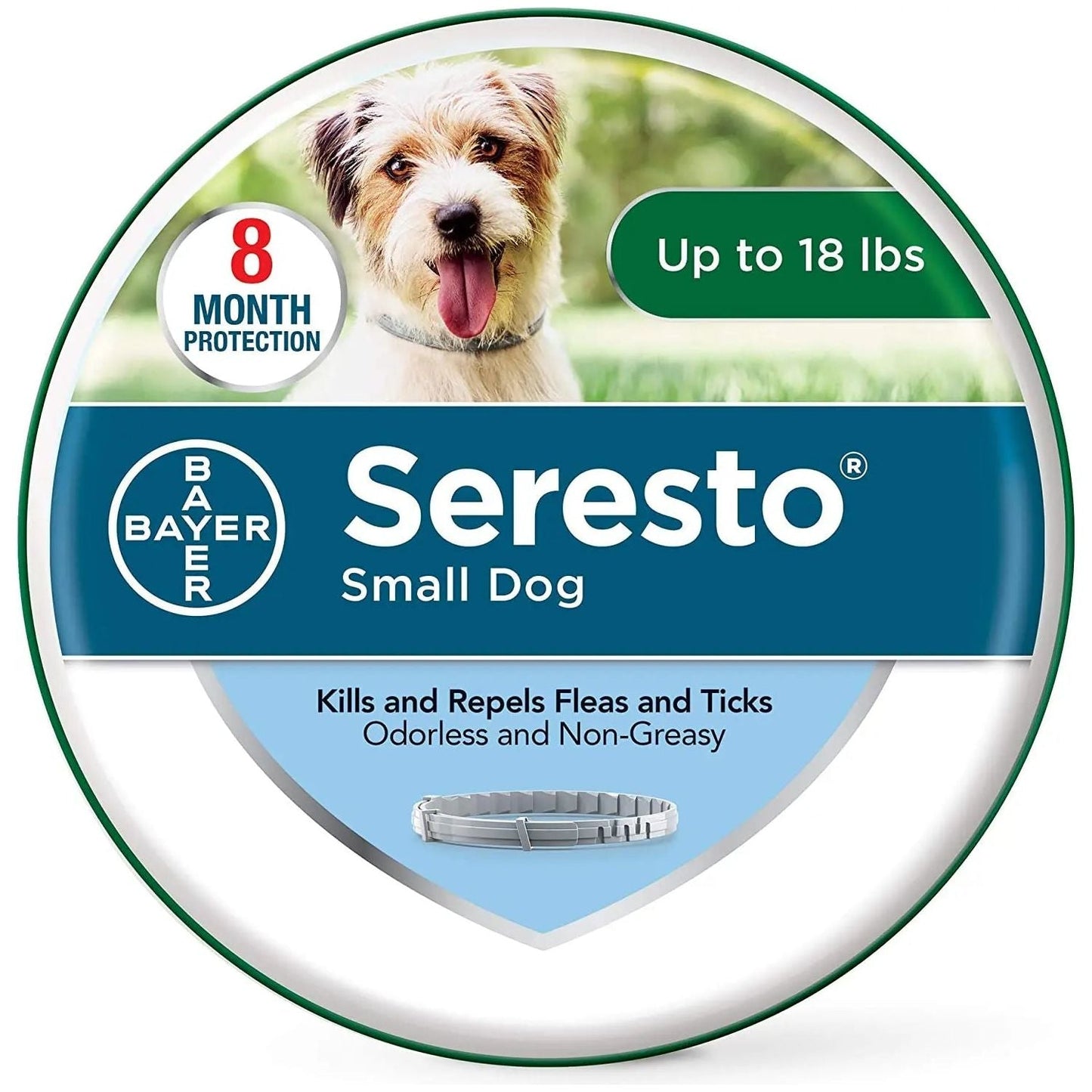 Flea & Tick Collar Small Dogs Under 18lbs