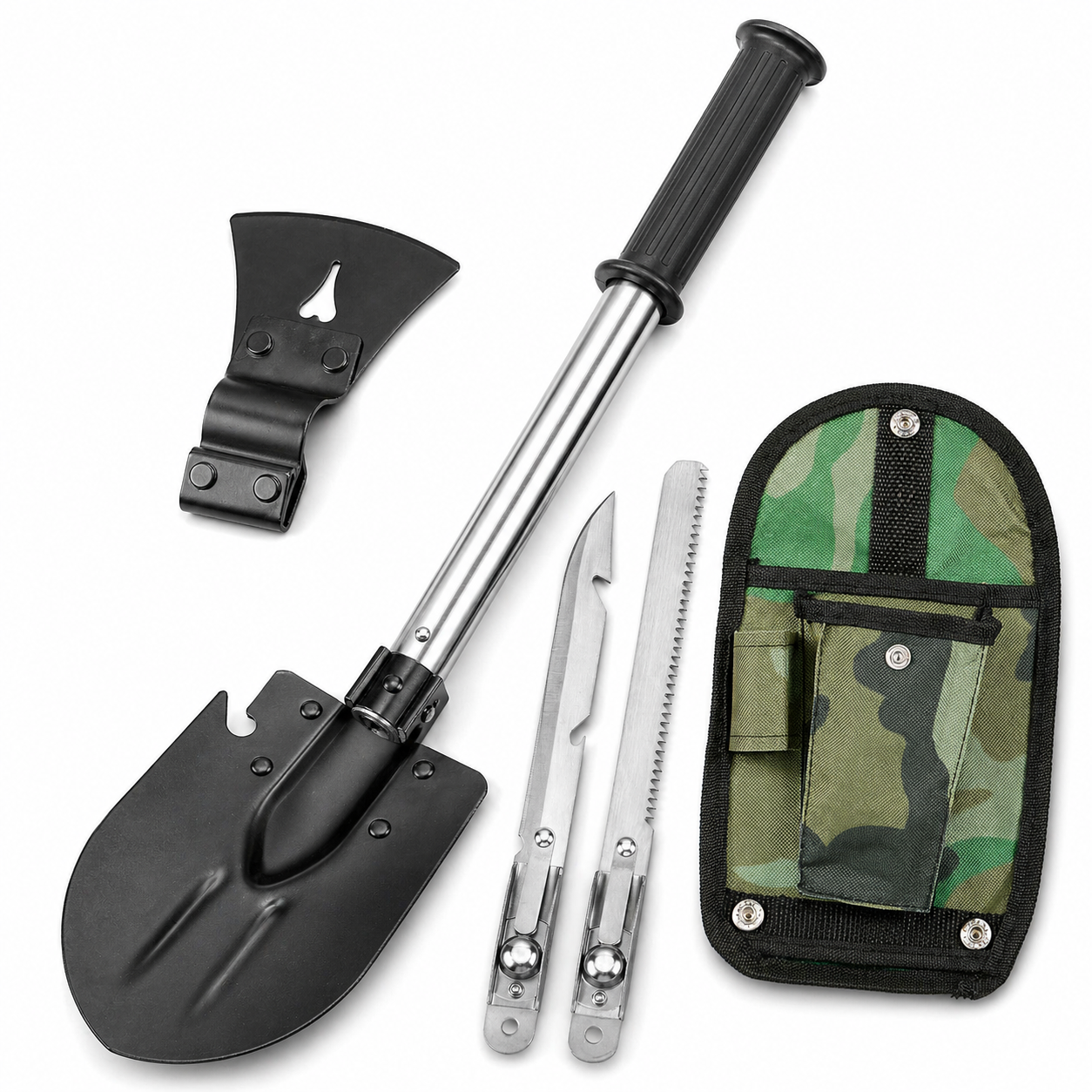 6-In-1 Multi Tool Survival Kit