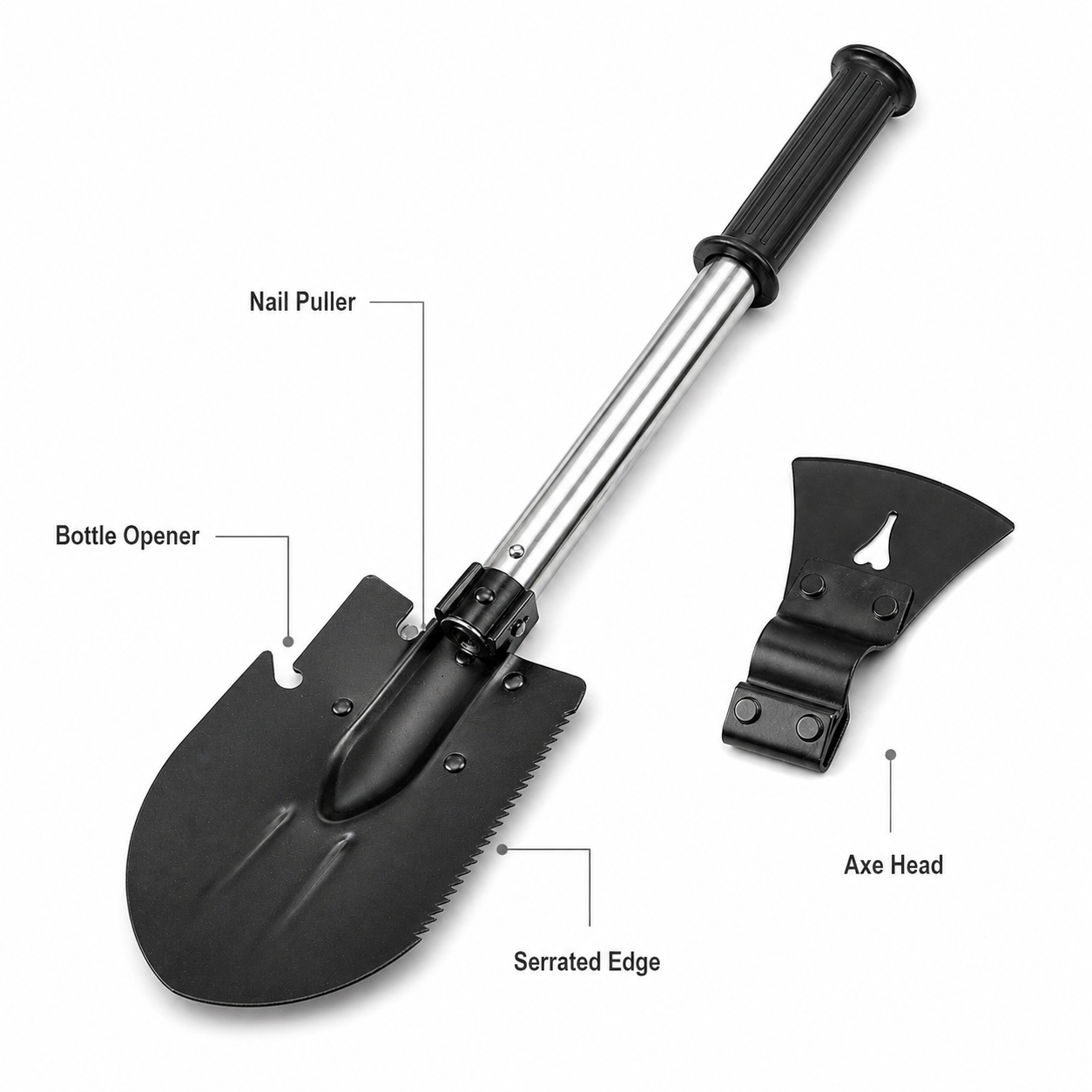 6-In-1 Multi Tool Survival Kit