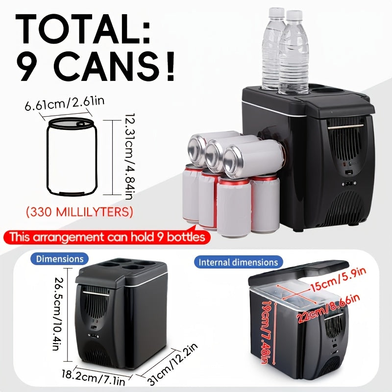Portable Car Refrigerator Cooler & Warmer