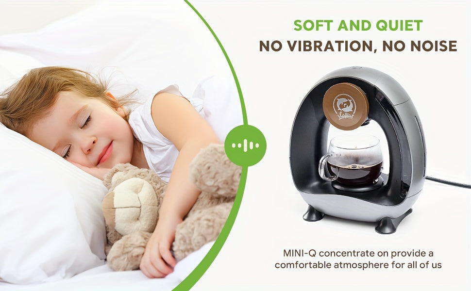 2 in 1 Coffee Maker K Cup & Ground Coffee Brewer 4-8 Cup Size