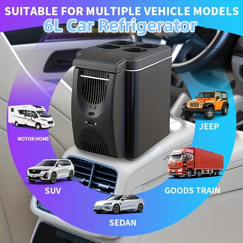Portable Car Refrigerator Cooler & Warmer