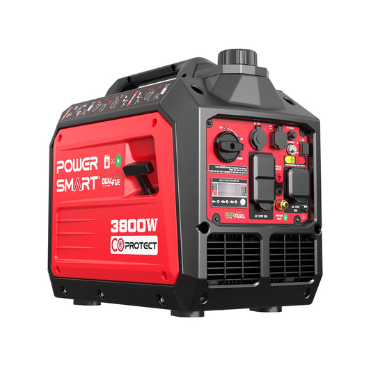 3800W/3500W Gas/Propane  Inverter Generator w/ CO Alert