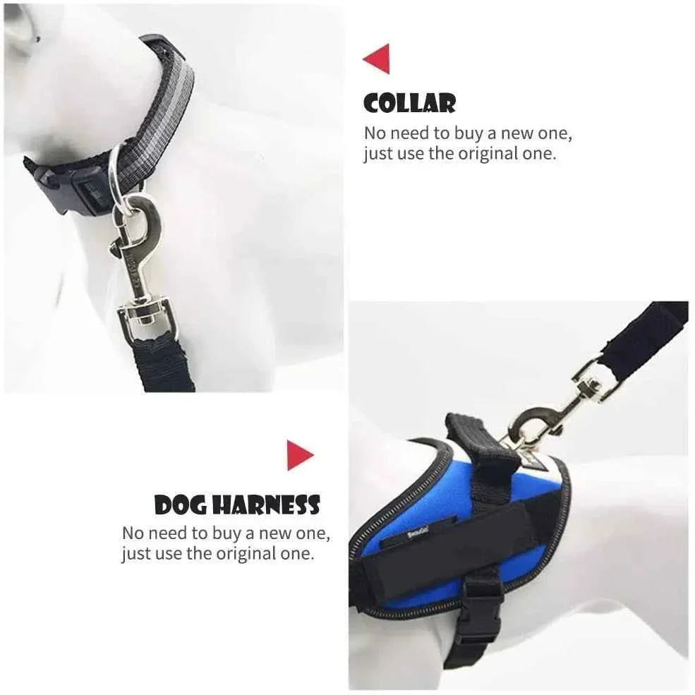 Pet Car Seat Belt Harness – Safety Clip for Dogs & Cats