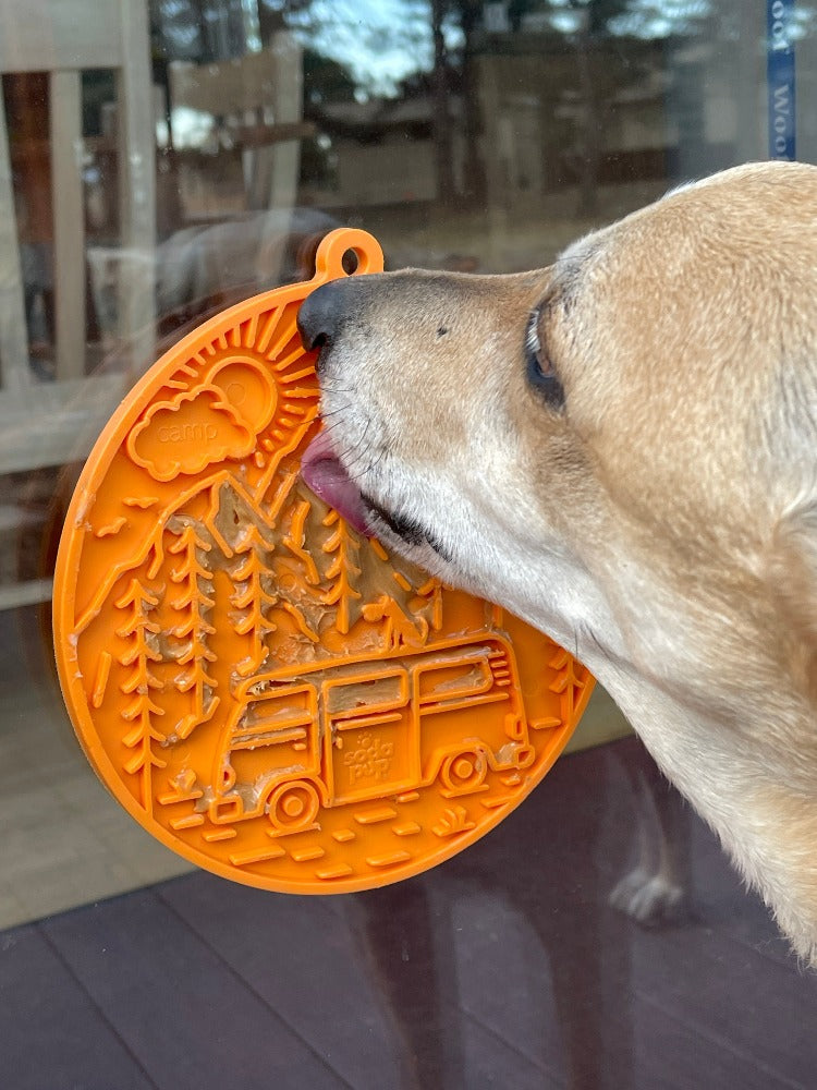 Camp eMat - Enrichment Lick Mat For Dogs and Cats