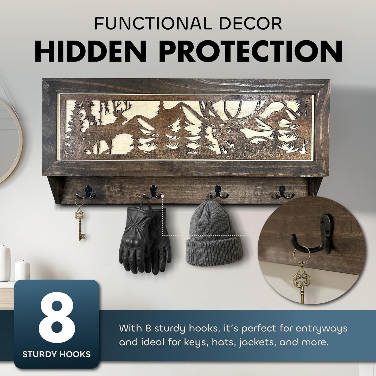 Deer Hunter Hidden Gun Storage
