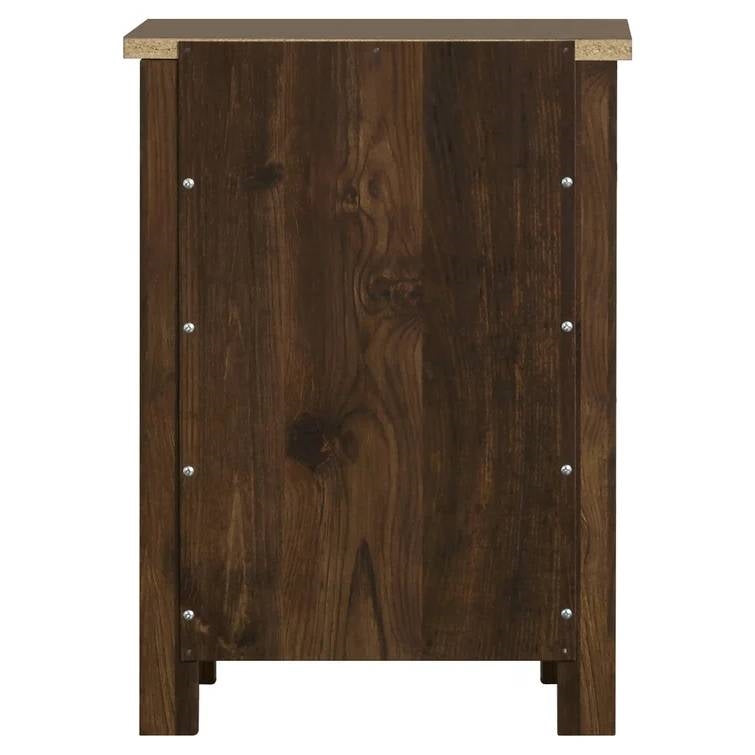 Farmhouse  Nightstand  in Rustic Pine Finish