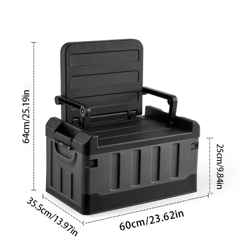 Foldable Camping Stool & Storage Bag Outdoor Chair
