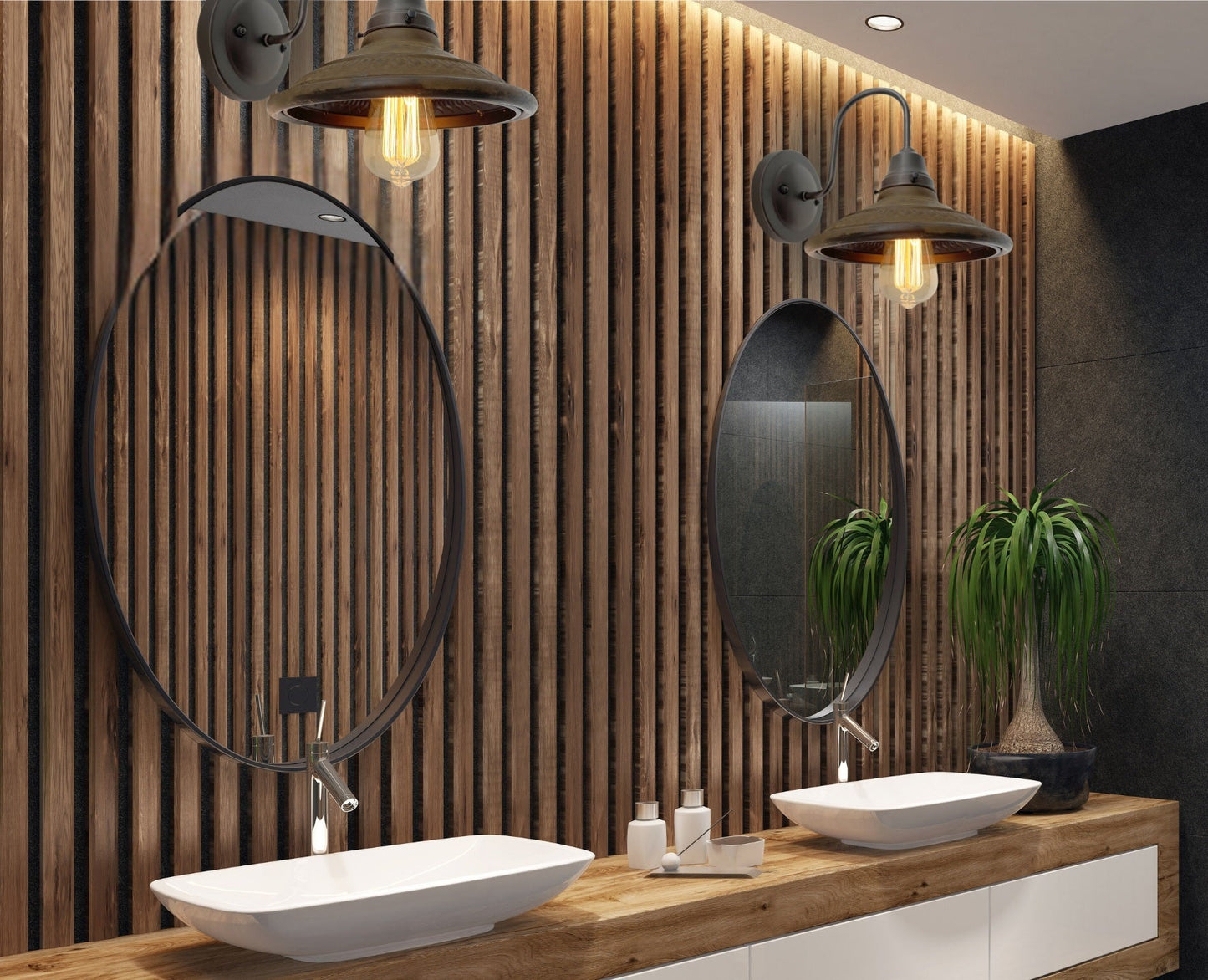 Rustic Wall Sconce Light Fixture