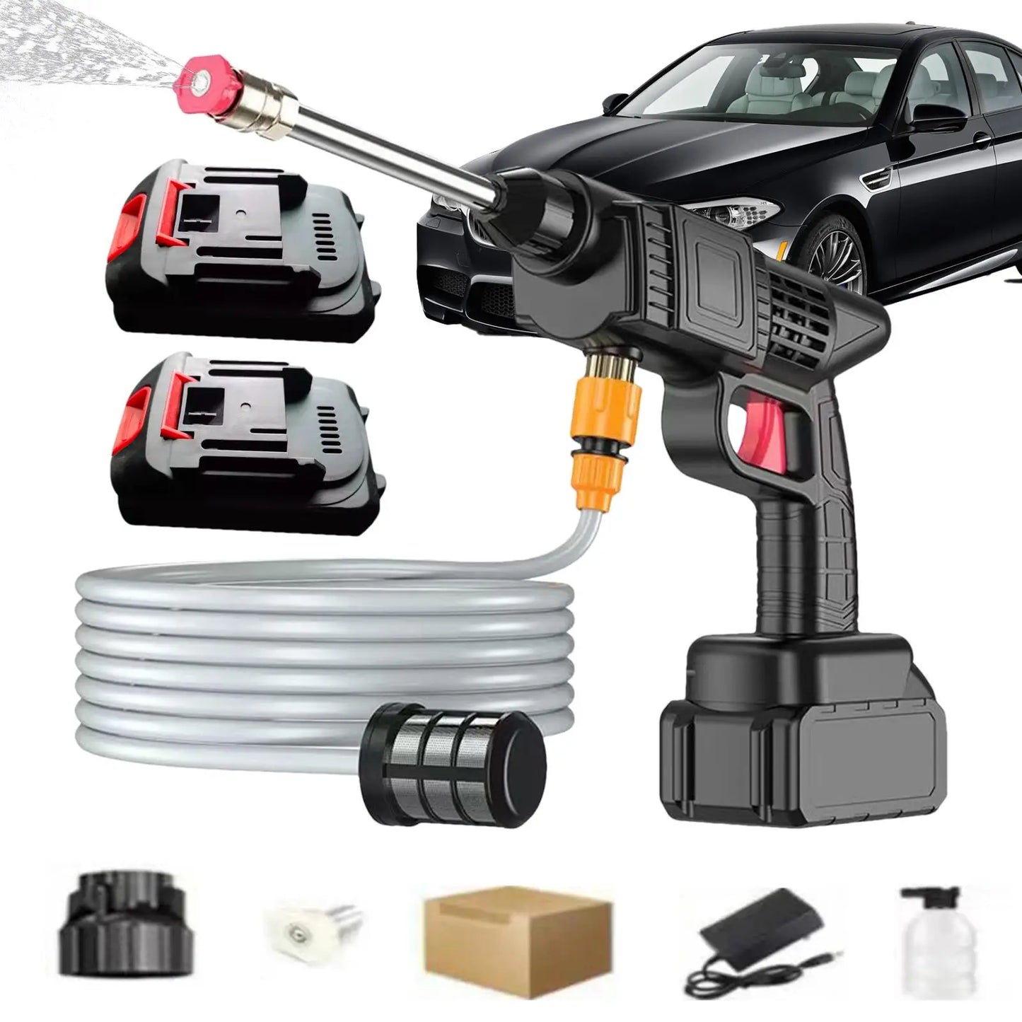 Cordless Pressure Washer - Remote Water Source