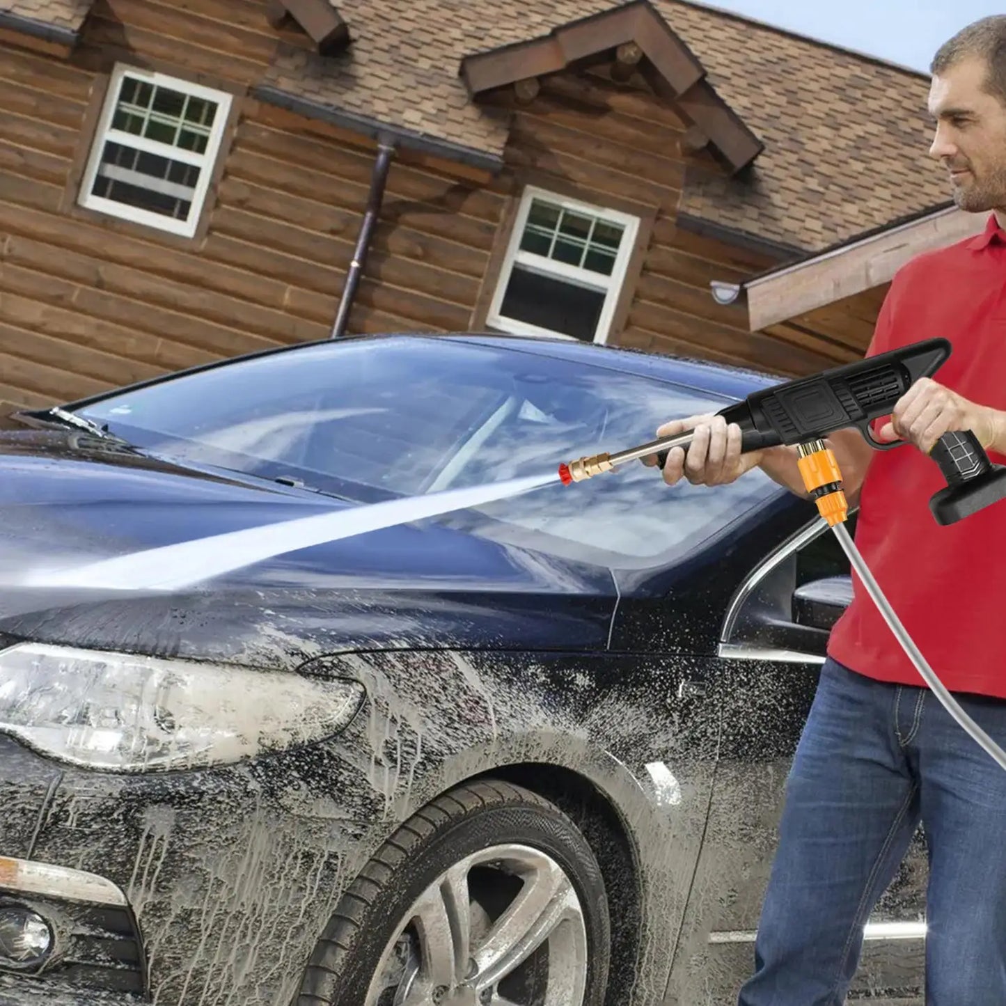 Cordless Pressure Washer - Remote Water Source